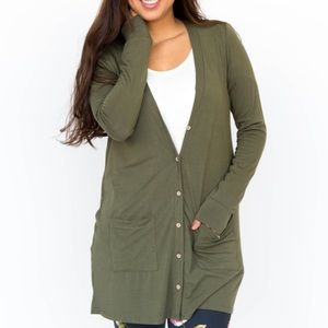 Agnes & Dora Olive Favorite Cardi